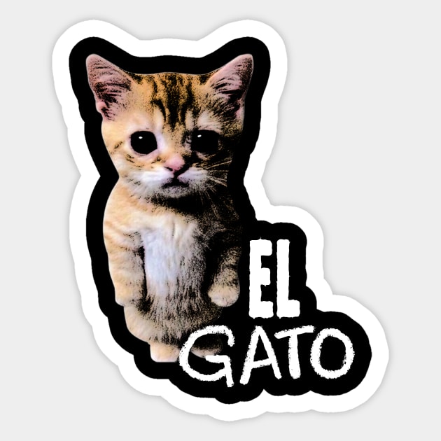 El Gato - Y2K UNISEX Sticker by Y2KERA